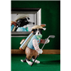 Dapper Dogs Border Collie Ian Golf Golfer Gift