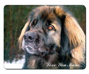 Black Leonberger Dog Mum Sentiment