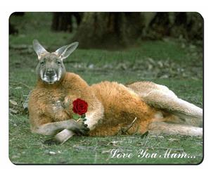 Kangaroo with Rose 