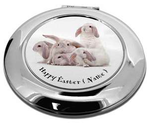 Personalised White Easter Rabbits