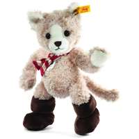 Steiff Tapsy Cat Puss in Boots with Scarf Childrens Soft Toy Gift