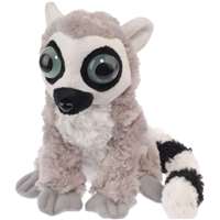 Ring Tail Lemur Childrens Soft Toy with Glow in Dark Eyes