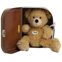 Steiff Fynn Bear in a Suitcase Childrens Toy Teddy