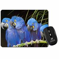 Hyacinth Macaw Parrots Computer Mouse Mat