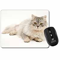 Silver Chinchilla Persian Cat Computer Mouse Mat