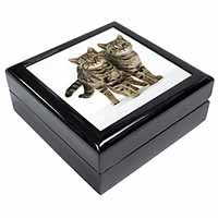 Brown Tabby Cats Keepsake/Jewellery Box