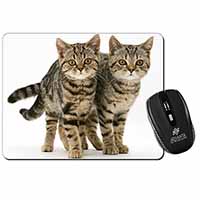 Brown Tabby Cats Computer Mouse Mat