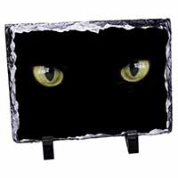 Black Cats Night Eyes, Stunning Photo Slate