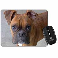 Red Boxer Dog Computer Mouse Mat