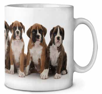 Boxer Dog Puppies Ceramic 10oz Coffee Mug/Tea Cup