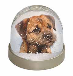 Border Terrier Snow Globe Photo Waterball