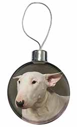 Bull Terrier Dog Christmas Bauble