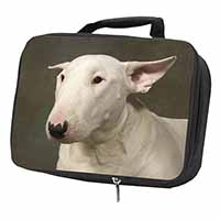Bull Terrier Dog Black Insulated School Lunch Box/Picnic Bag