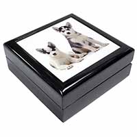 Siberian Huskies Keepsake/Jewellery Box