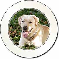 Yellow Labrador Dog Car or Van Permit Holder/Tax Disc Holder