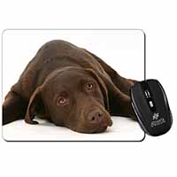 Chocolate Labrador Dog Computer Mouse Mat