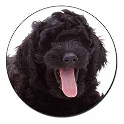 Black Labradoodle Dog Fridge Magnet Printed Full Colour