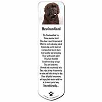 Newfoundland Dog Bookmark, Book mark, Printed full colour