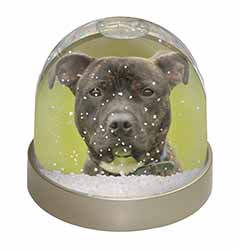Staffordshire Bull Terrier Photo Snow Globe Waterball