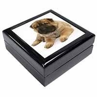 Bear Coated Shar-Pei Puppy Dog Keepsake/Jewellery Box