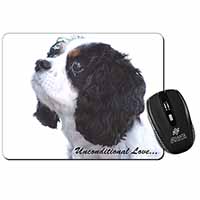 Tri-Col King Charles-With Love Computer Mouse Mat