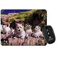 West Highland Terrier Dogs Computer Mouse Mat
