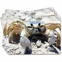 Crab on Sand Picture Placemats in Gift Box