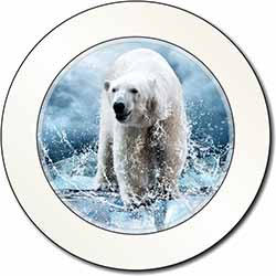 Polar Bear on Ice Water Car or Van Permit Holder/Tax Disc Holder