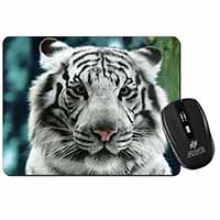Siberian White Tiger Computer Mouse Mat