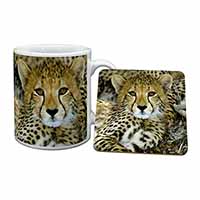 Baby Cheetah Mug and Coaster Set