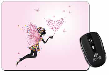 Fairy with Butterflies Computer Mouse Mat
