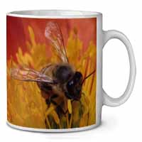 Honey Bee on Flower Ceramic 10oz Coffee Mug/Tea Cup