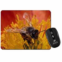 Honey Bee on Flower Computer Mouse Mat
