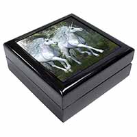 White Unicorns Keepsake/Jewellery Box