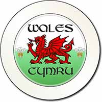 Wales Cymru Welsh Gift Car or Van Permit Holder/Tax Disc Holder