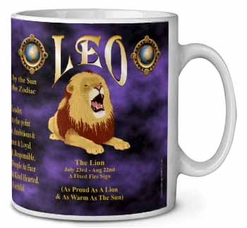 Leo Astrology Star Sign Birthday Gift Ceramic 10oz Coffee Mug/Tea Cup