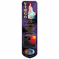 Virgo Star Sign Birthday Gift Bookmark, Book mark, Printed full colour