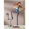 New-Girl Violinist Jewellery Organiser Jewelry Necklace Stand A23392