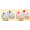Baby Girls Pink Teddy Bear Booties Babies Slipper Shoes Gift