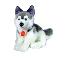blue magic husky stuffed toy
