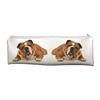 Tan Bulldog Large PVC Pencil Case Back to School Dog Breed