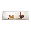 Cockerel, Hen and Chicks Large PVC Cloth School Pencil Case