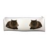 Chocolate Cat Large PVC Cloth School Pencil Case AC-123CA