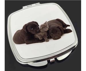 Click image to see all products with these Black Labrador Puppies and Kitten
