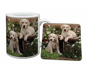 Click image to see all products with these Yellow Labrador Puppies.