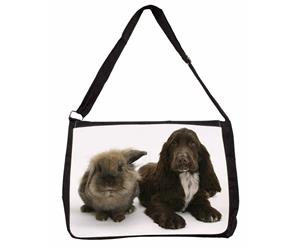 Click to see all products with this Chocolate Cocker Spaniel and Rabbit