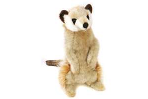 Hansa 11" Realistic Meerkat Childrens Soft Plush 