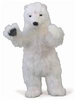 Hansa Polar Bear 48cm Tall Standing Childrens Toy