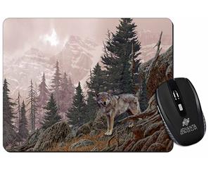 Click Image to See All 38 Different Products with this Mountain Wolf Printed Onto