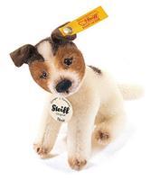 Steiff Miniature Hexie Jack Russell Terrier Dog Mohair Collectable Toy